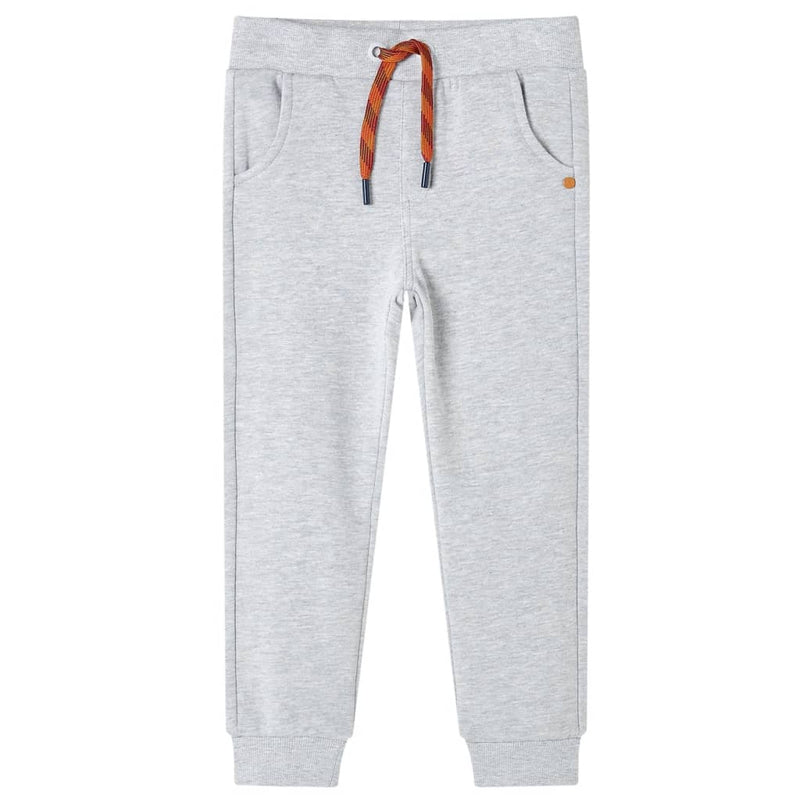 Vidaxl pantalon de jogging pour enfants 104 gris mixte