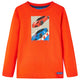 Vidaxl Child's Shirt à manches longues 116 Brightroranje