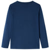 Vidaxl Child's Shirt à manches longues 104 bleu marine
