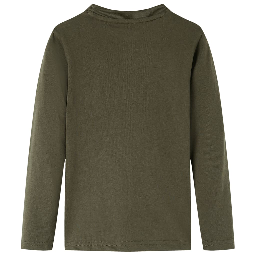 Vidaxl Child's Shirt à manches longues 116 Kakikientig