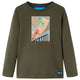 Vidaxl Child's Shirt à manches longues 128 Kakikientig