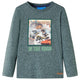 Vidaxl Child's Shirt à manches longues 104 vert foncé mixte