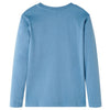 Vidaxl Child's Shirt à manches longues 92 Bleu moyen