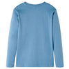 Vidaxl Child's Shirt à manches longues 140 bleu moyen
