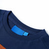 Vidaxl Child's Shirt à manches longues 128 bleu marine