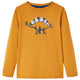 Vidaxl Children's Shirt à manches longues 92 Donkerokerkligent