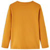 Vidaxl Children's Shirt à manches longues 104 Donkerokerkligent