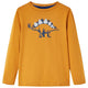 Vidaxl Children's Shirt à manches longues 128 Donkerokerkligent
