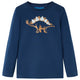 Vidaxl Child's Shirt à manches longues 116 bleu marine