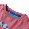 Vidaxl Child's Shirt à manches longues 92 rouge foncé