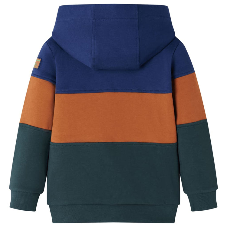 Vidaxl gilet pour enfants avec capuche et rits 128