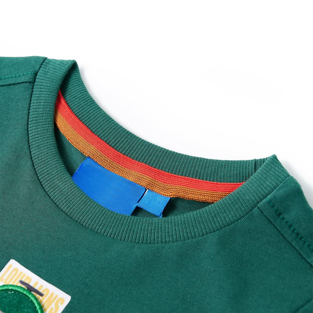 Vidaxl Child's Shirt à manches longues 92 vert