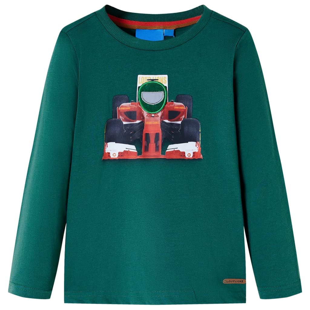 Vidaxl Children's Shirt à manches longues 116 vert