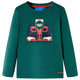 Vidaxl Children's Shirt à manches longues 116 vert
