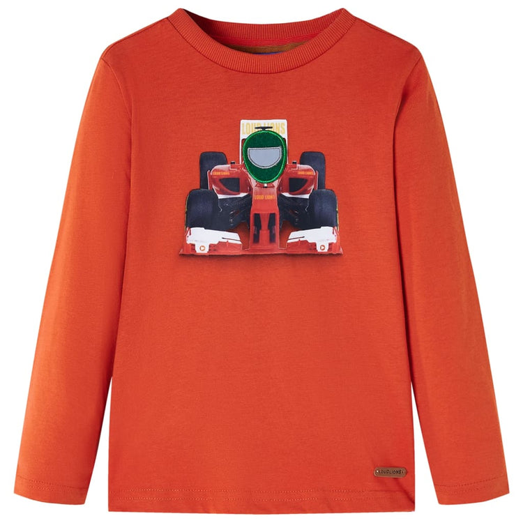 Vidaxl Child's Shirt à manches longues 92 Orange