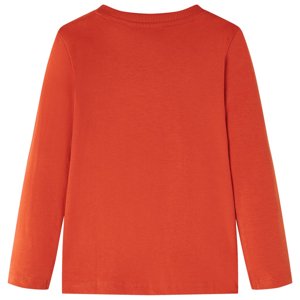 Vidaxl Child's Shirt à manches longues 92 Orange