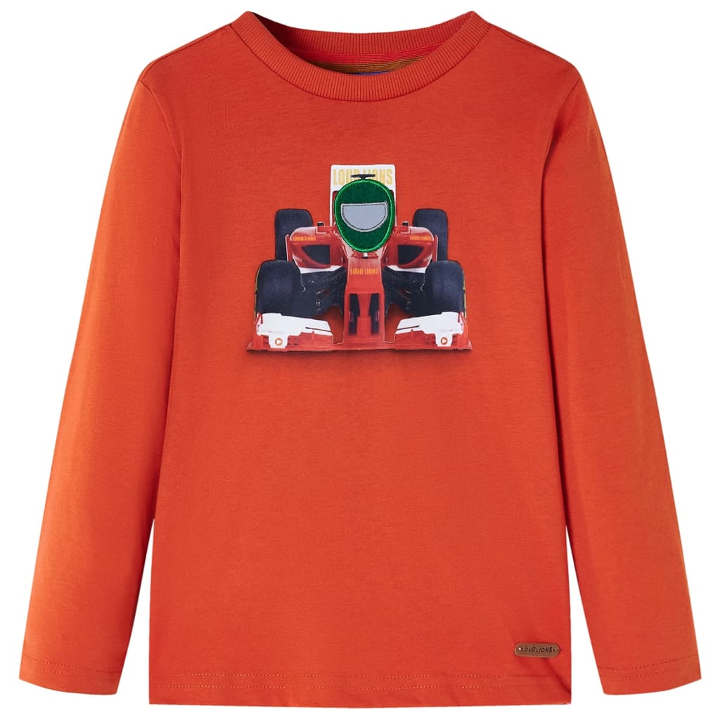 Vidaxl Child's Shirt à manches longues 116 orange