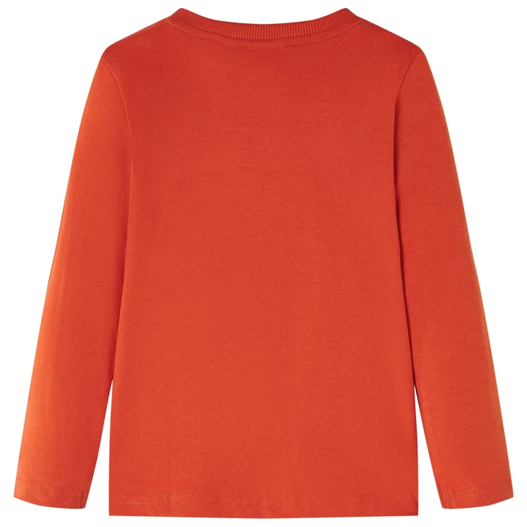 Vidaxl Child's Shirt à manches longues 116 orange
