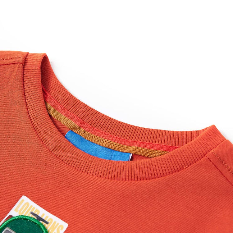 Vidaxl Child's Shirt à manches longues 116 orange