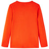 Vidaxl Child's Shirt à manches longues 92 Brightroranje