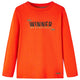 Vidaxl Children's Shirt with Long Manches 104 Brightroranje