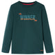 Vidaxl Child's Shirt à manches longues 116 vert foncé