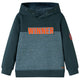 Pull pour enfants vidaxl avec capuche 128 vert foncé