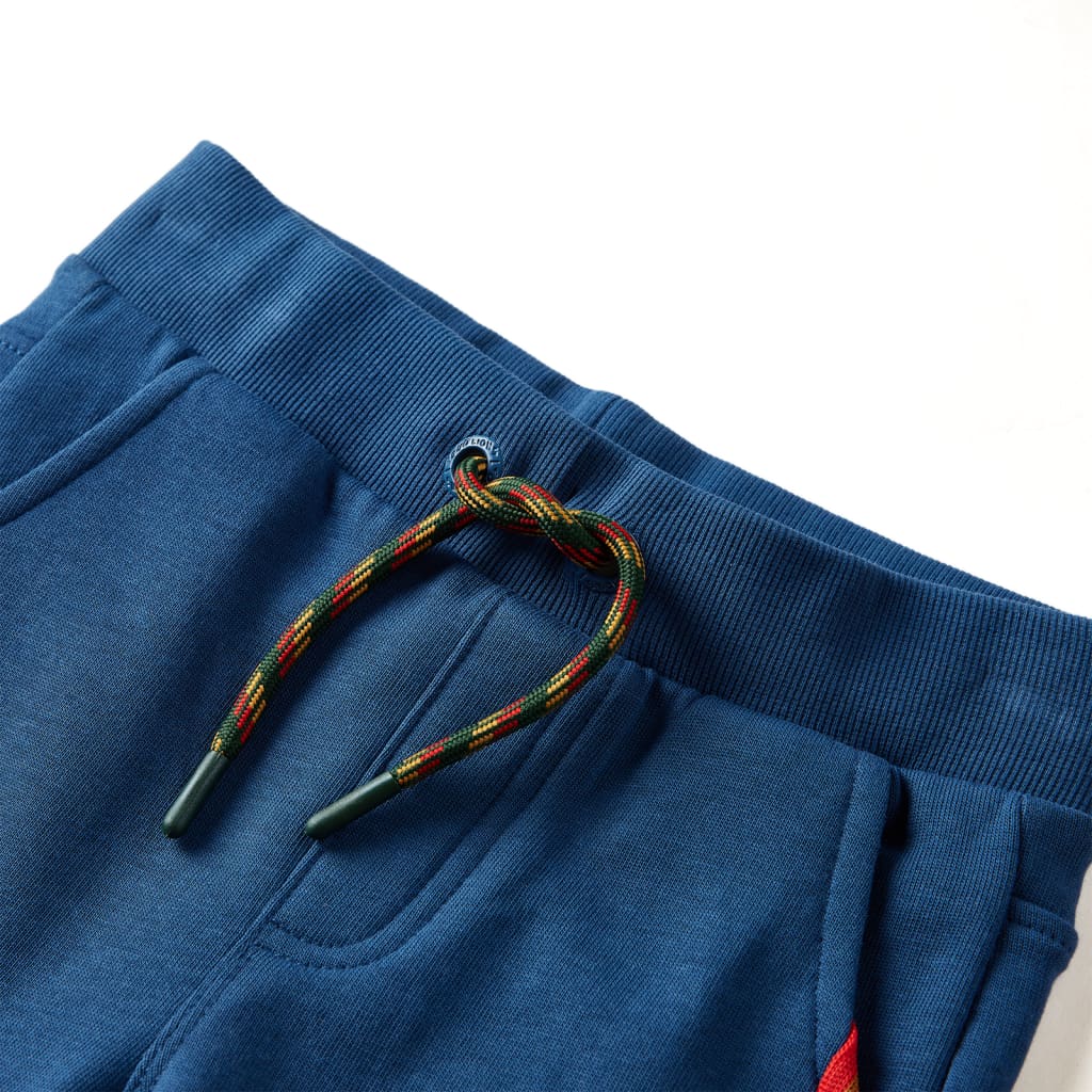 Vidaxl pantalon de jogging pour enfants 128 bleu