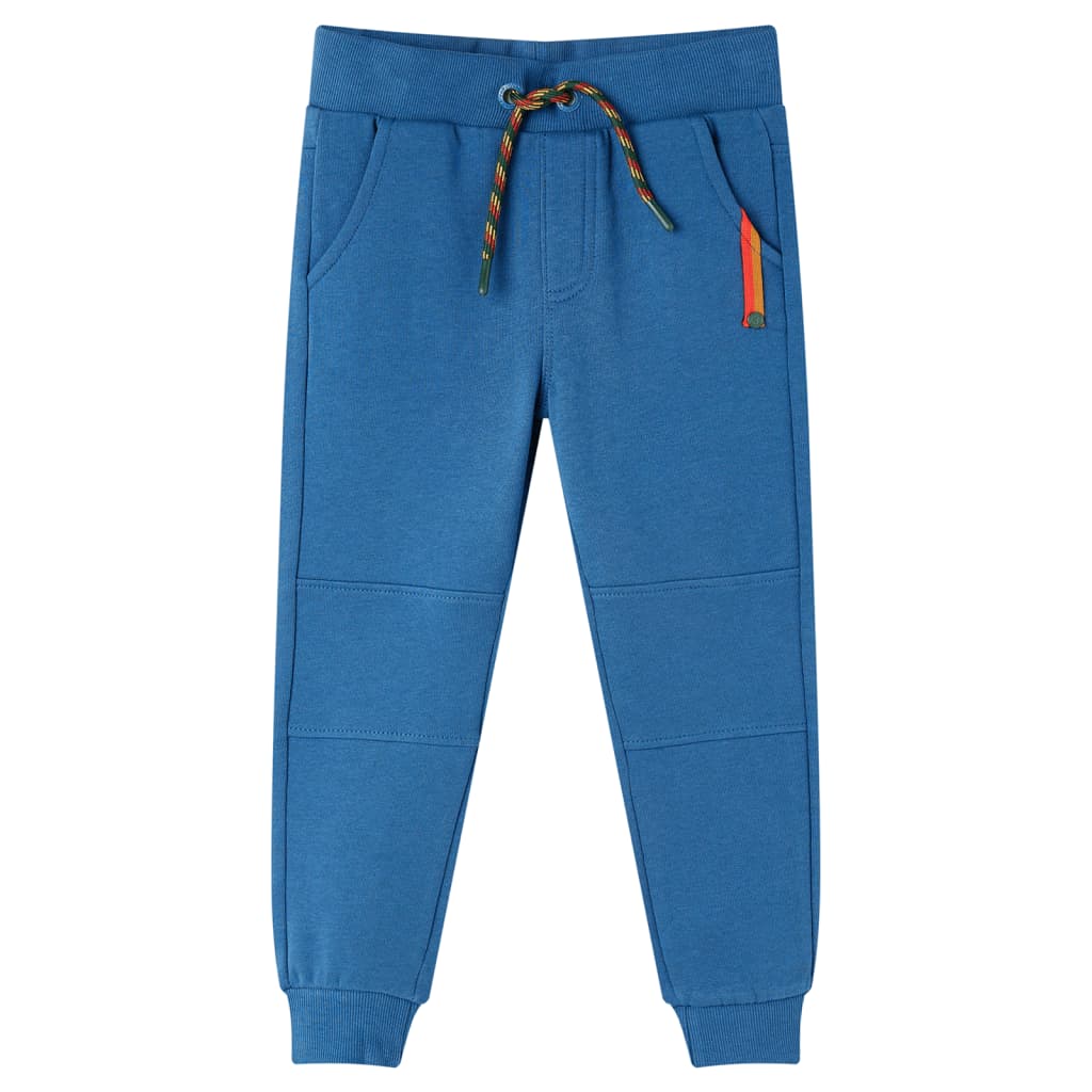 Vidaxl pantalon de jogging pour enfants 140 bleu