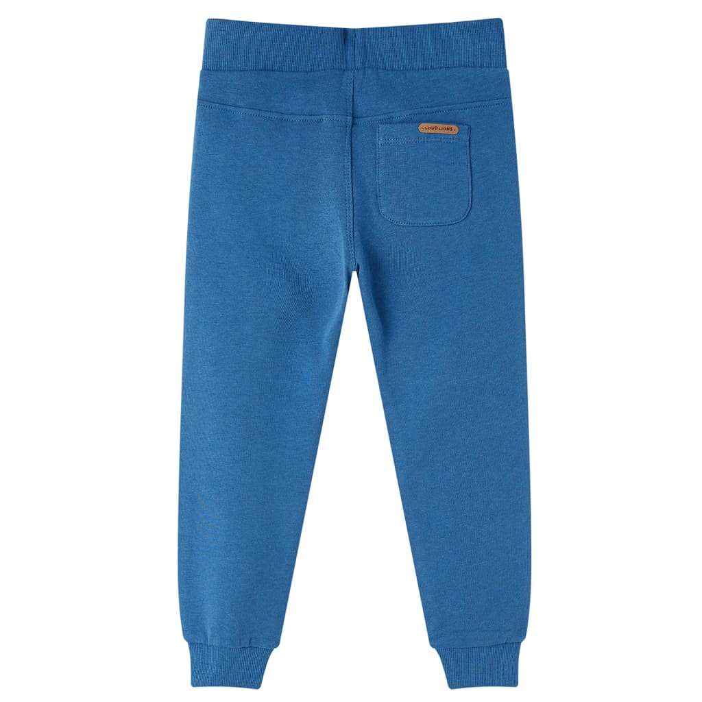 Vidaxl pantalon de jogging pour enfants 140 bleu