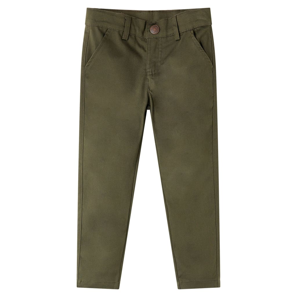 Vidaxl kinderbroek 140 kakikientig
