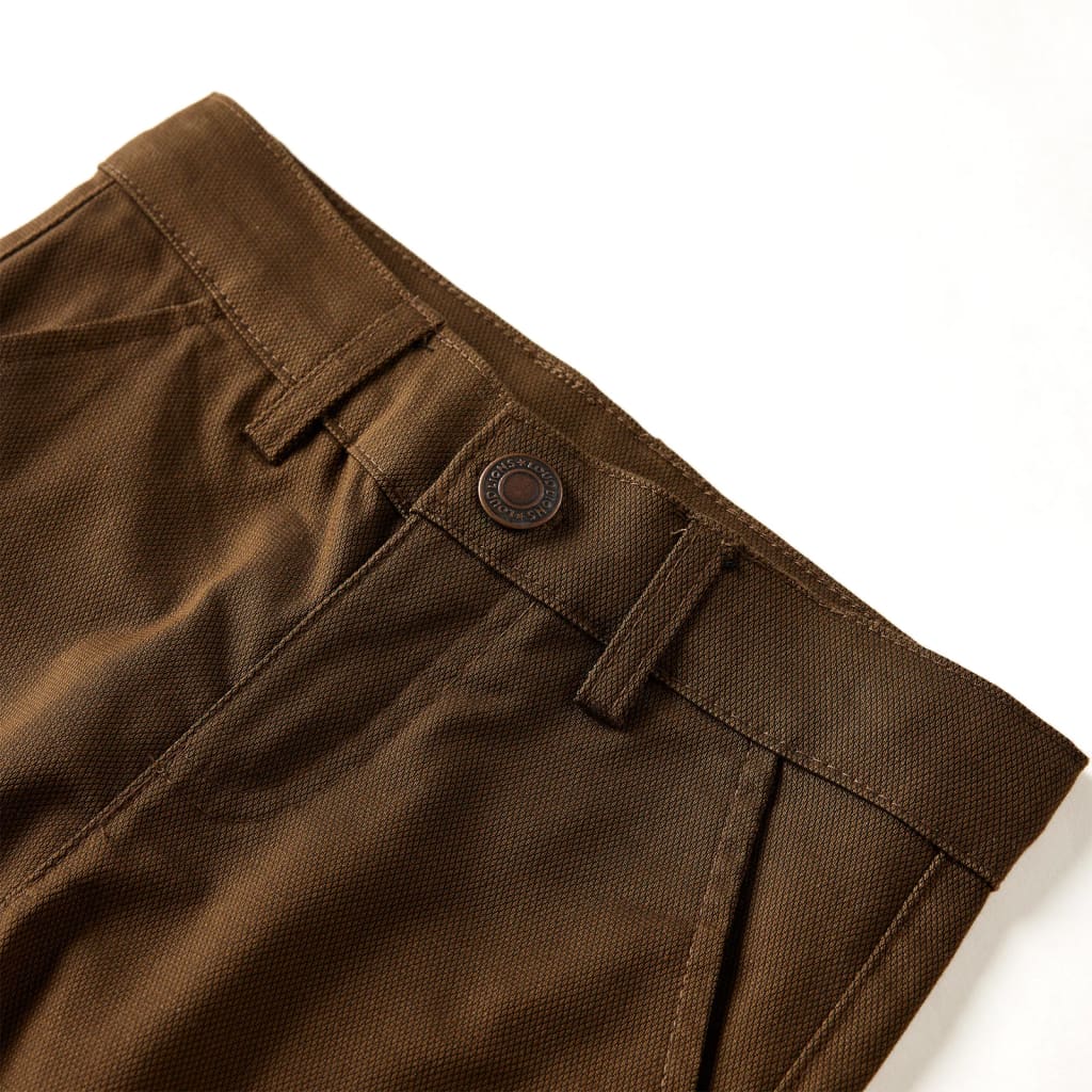 Vidaxl Kinderbroek 128 cognac colored