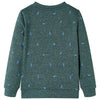 Vidaxl Child's Pull 92 Green foncé mixte