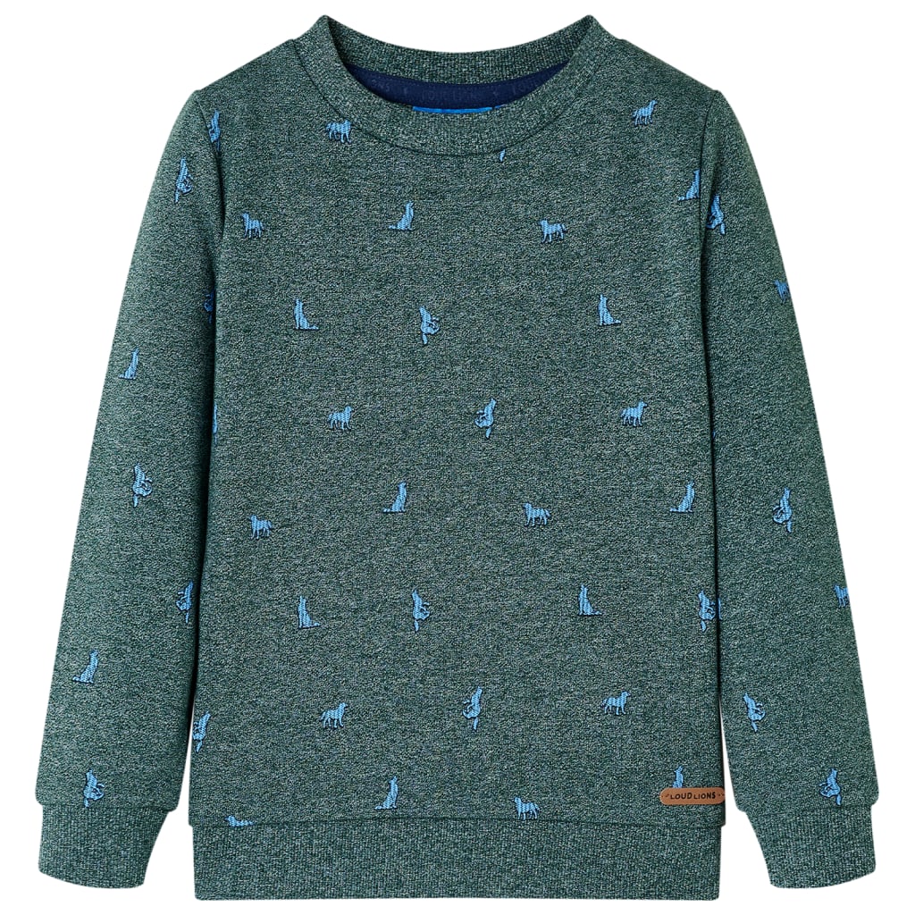 Vidaxl Pull pour enfants 140 vert foncé mixte