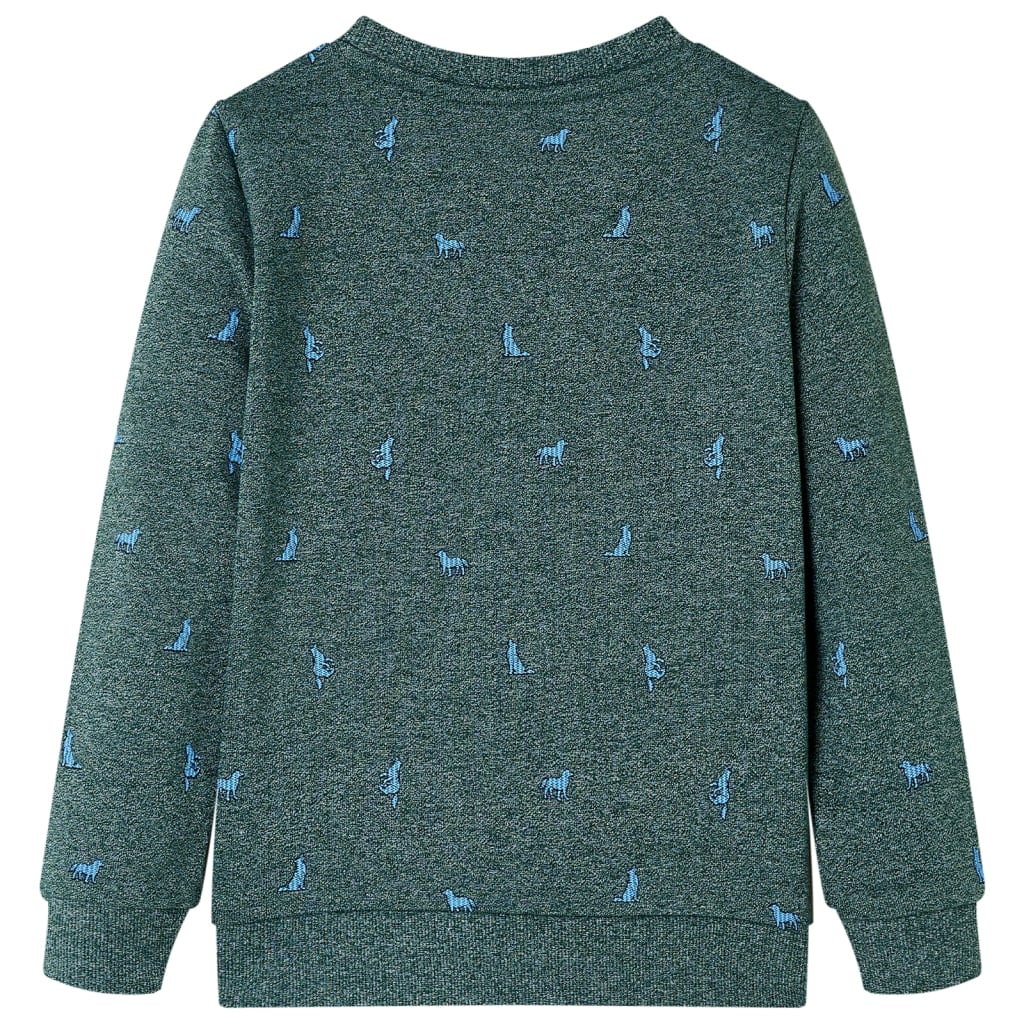 Vidaxl Pull pour enfants 140 vert foncé mixte