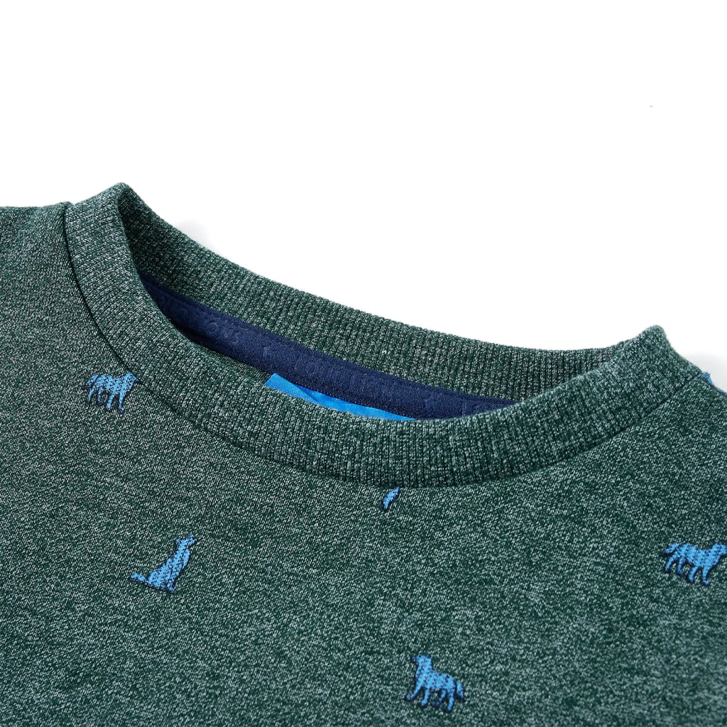 Vidaxl Pull pour enfants 140 vert foncé mixte