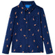 Vidaxl Child's Shirt 140 Bleu marine
