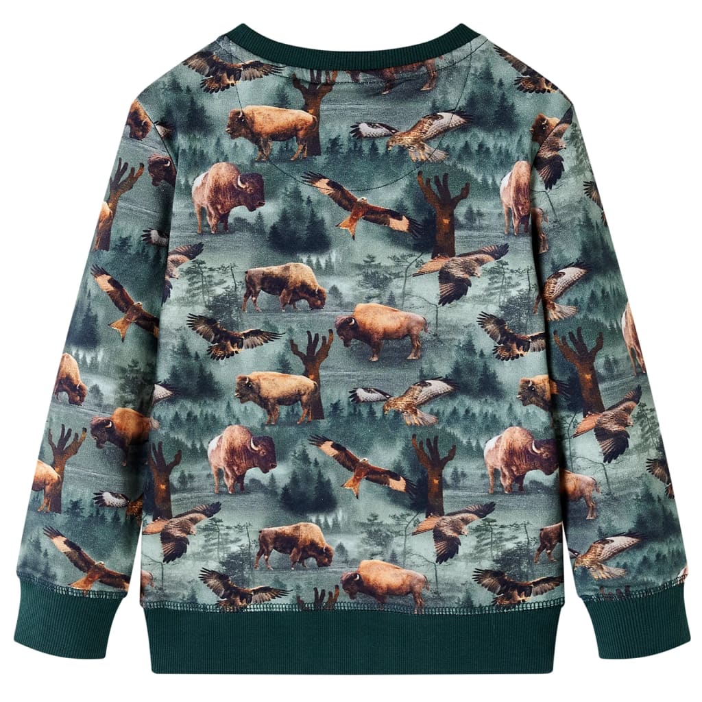 Vidaxl Pull pour enfants 92 vert foncé