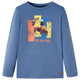 Vidaxl Child's Shirt à manches longues 116 Bleu mélangé