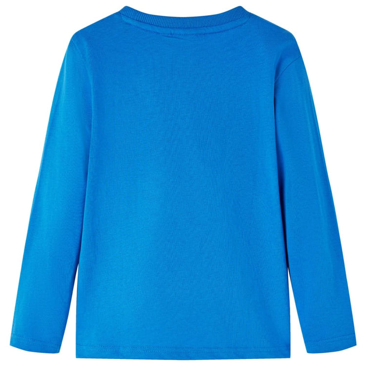 Vidaxl Child's Shirt à manches longues 104 Cobalt Bleu
