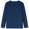 Vidaxl Child's Shirt à manches longues 104 bleu marine