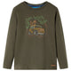 Vidaxl Child's Shirt à manches longues 92 Kakikientig