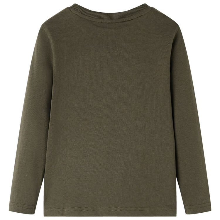 Vidaxl Child's Shirt à manches longues 92 Kakikientig