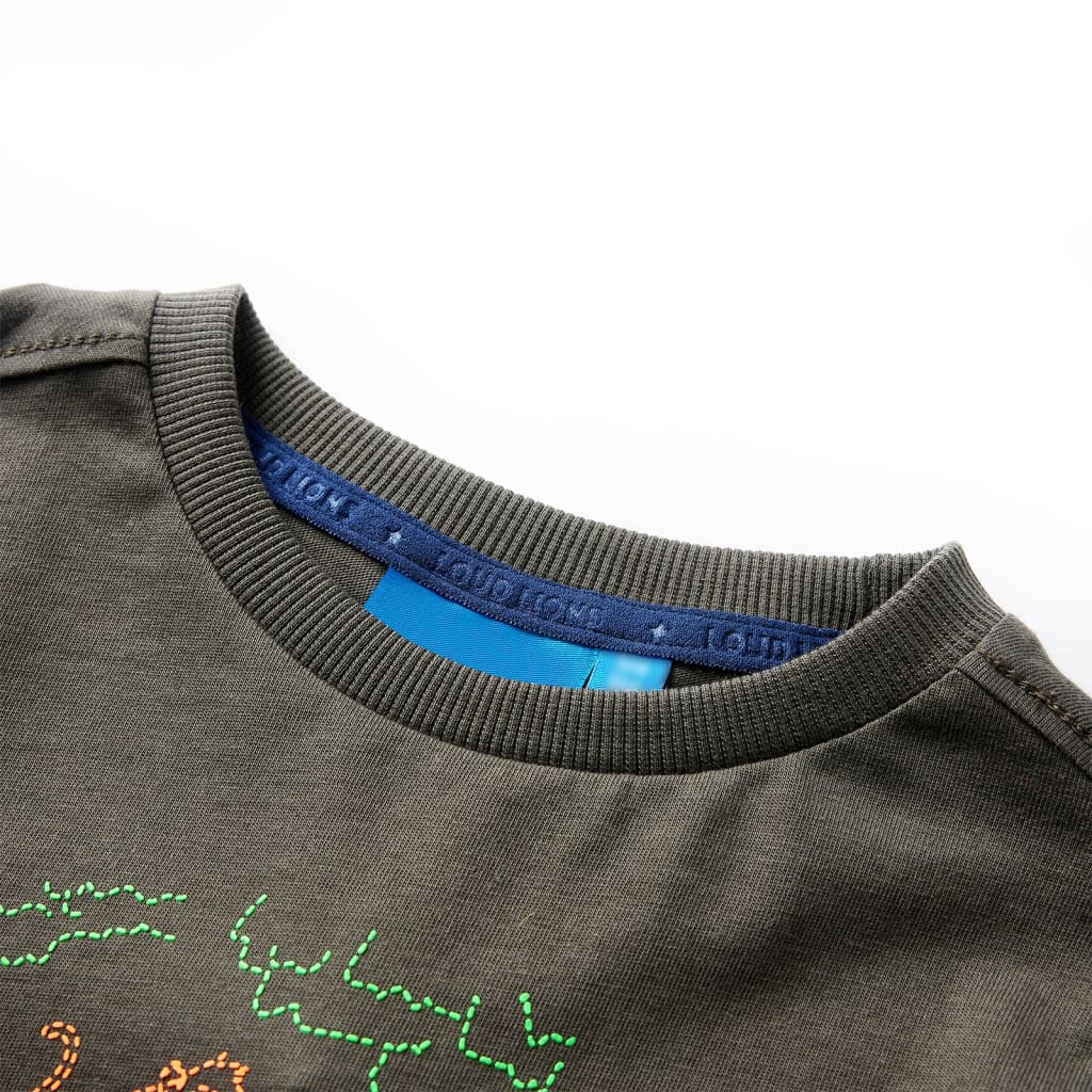 Vidaxl Child's Shirt à manches longues 92 Kakikientig
