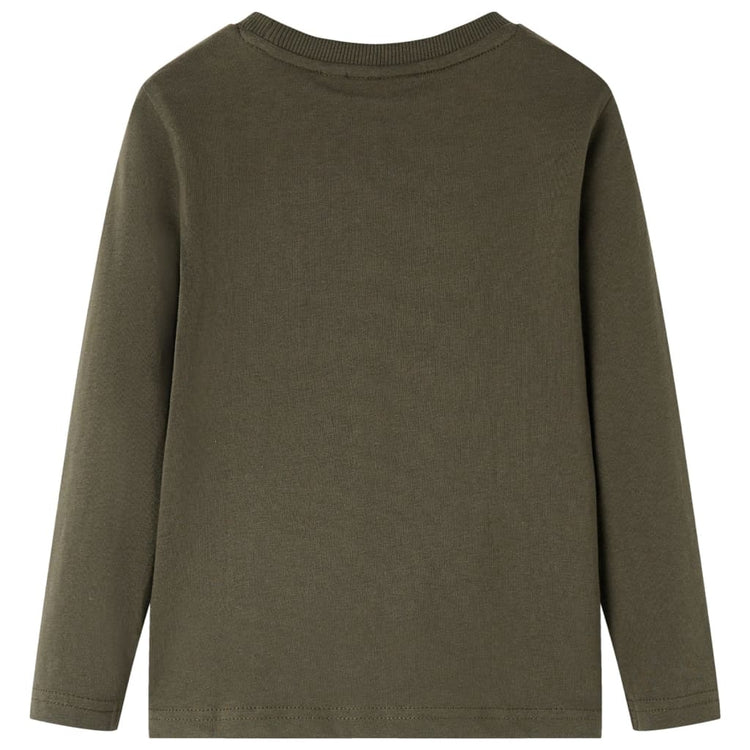 Vidaxl Child's Shirt à manches longues 116 Kakikientig