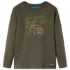 Vidaxl Child's Shirt à manches longues 128 Kakikientig