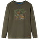 Vidaxl Child's Shirt à manches longues 128 Kakikientig