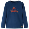 Vidaxl Child's Shirt à manches longues 104 bleu marine
