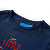 Vidaxl Child's Shirt à manches longues 116 bleu marine