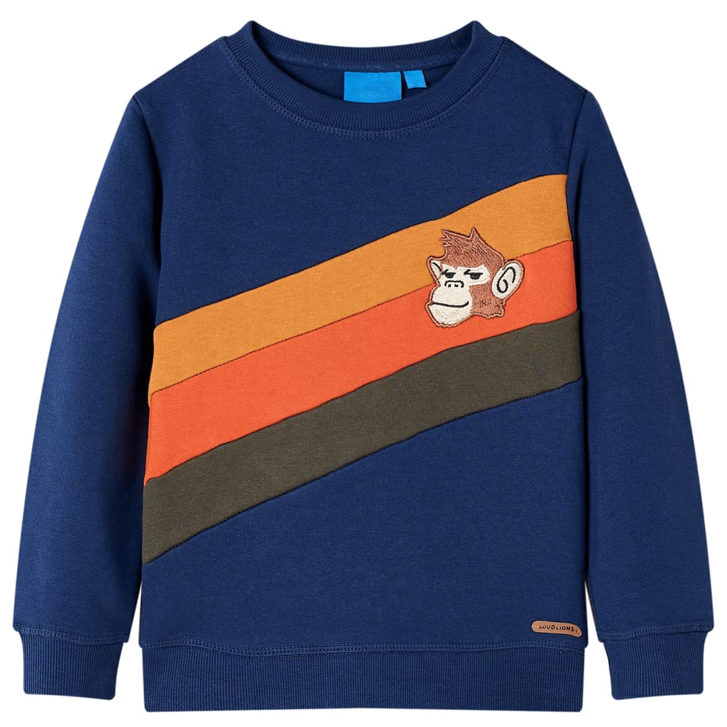 Pull pour enfants Vidaxl 128 bleu marine